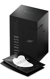 Patches de gel hidratante para extensão de cílios