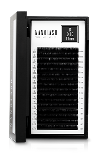 Cílios postiços para o método de extensão de cílios